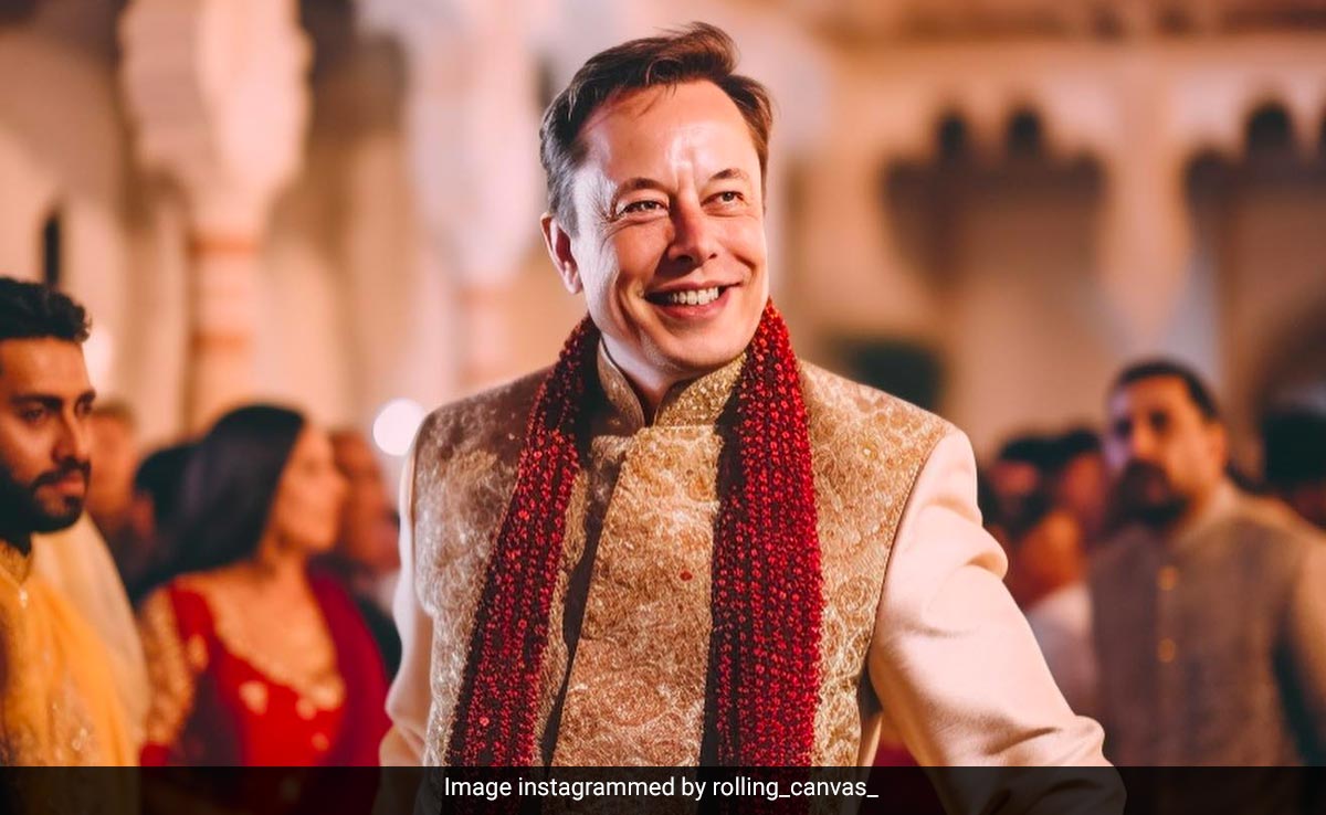 'I Love It': Elon Musk's Reaction After AI Transformed Him As Indian Groom